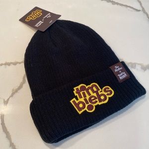 Tim Biebs toque Justin Bieber NWT